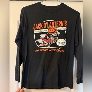 Halloween vintage graphic long sleeve tshirt